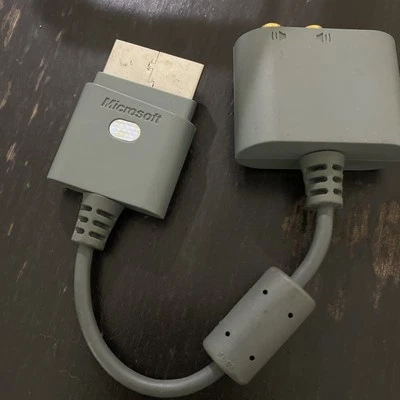Official Microsoft Xbox 360 Optical Audio Adapter Genuine  - Image 1 of 3