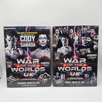 ROH Ring of Honor & NJPW War of the Worlds 2017 UK Liverpool/London Event DVD - Image 1 of 4