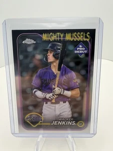 Walker Jenkins 2024 Topps Chrome Pro Debut Chrome Refractor Twins PDC-196 - Picture 1 of 2