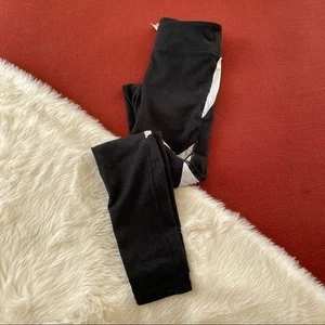 Fabletics womens midrise mesh powerhold leggings sz.XXS athletic yoga black - Picture 1 of 3