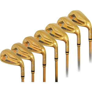 MUTSUMI HONMA MH608 Phoenix Gold Iron Set 6-9 PW, AW, SW Flex SR - Picture 1 of 6