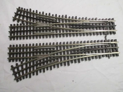 Atlas #6072 & #6073 O Gauge 3-Rail O-72 Left  & Right Hand Manual Switches #1 - Image 1 of 4