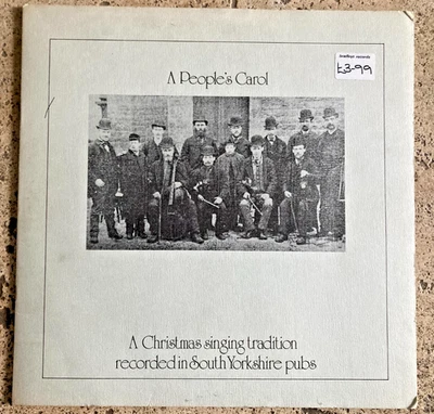 VARIOUS - A PEOPLES CAROL A CHRISTMAS SINGING UK 1974 VINYL LP RECORD💥MINT - Image 1 of 3