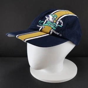 Vintage 90s Notre Dame Fighting Irish Starter Strapback Hat, Adjustable - Picture 1 of 5