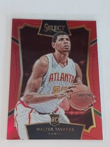 2015-16 Panini Select Walter 'Edy' Tavares Rookie */149 Red Prizm #70 Hawks RC - Picture 1 of 2