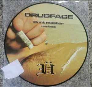 Drugface - Cunt Master (Remixes) Vinyl 12" Picture Disc Electronic - Picture 1 of 5