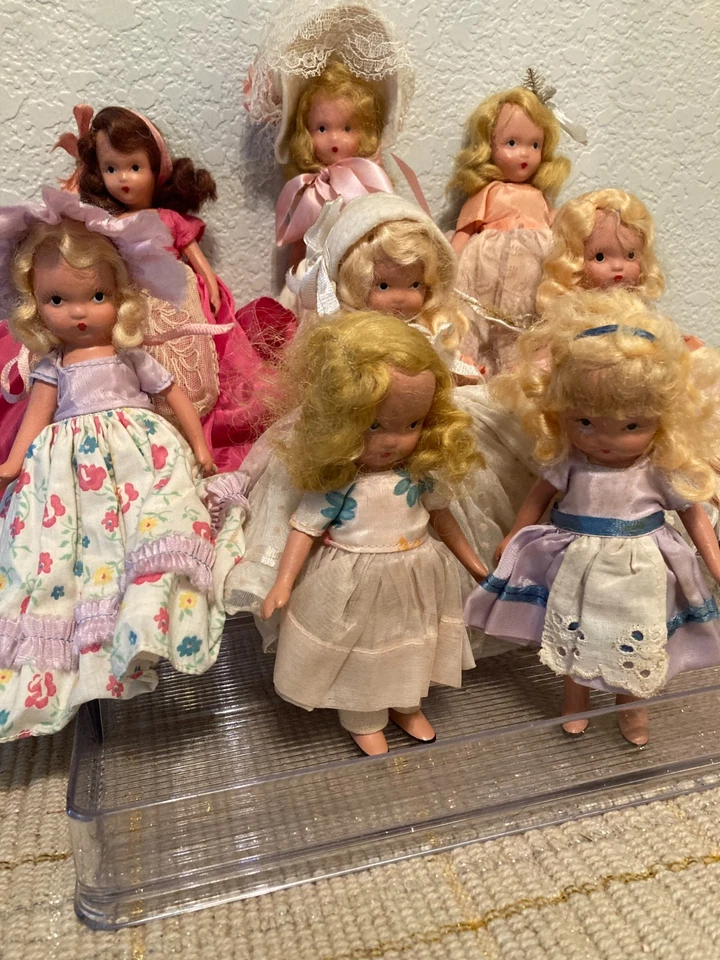 Nancy Ann Assorted Bisque SH JT Vintage Dolls - Image 1 of 1