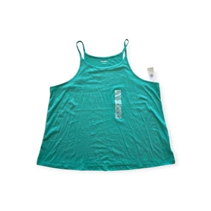 Old Navy Spearmint Muted Green Soft Jersey Relax Camisole Tank Size XL - Picture 1 of 6