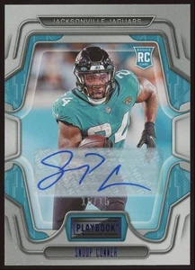 Snoop Conner #159 2022 Panini Playbook Signatures Blue Rookie Auto /15 Autograph - Picture 1 of 3