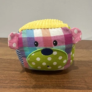 Doward International Teddy Bear Cube Soft Block Plush Stuffed Animal Toy ~ 12 cm - Foto 1 di 17
