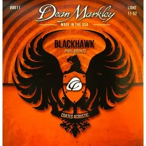 Dean Markley 8011 Blackhawk Coated Phos Bronze Acoustic strings 11-52 - Picture 1 of 1