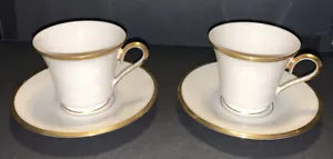 Lenox Eternal Dimension Set 2 Tassen und Untertassen - Bild 1 von 5