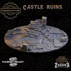 Bases - Castle Ruins - Oval 105x70mm (x1) - Bild 1 von 1