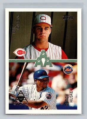 1996 Topps #104 Eric Owens / Butch Huskey - Image 1 of 2