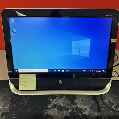 HP Pavilion 20-b014 20" All in One Desktop PC - AMD E1-1200 - 4GB Ram, 1TB HD - Image 1 of 2