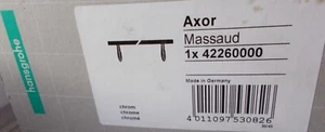 Hansgrohe AXOR Massaud Badetuchhalter 600 mm, 42260000, chrom - Bild 1 von 7