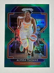 2022 Panini Prizm WNBA Green Prizm Parallel #89 Alyssa Thomas Connecticut Sun - Picture 1 of 2