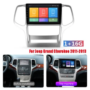 For 2011-13 Jeep Grand Cherokee 9" Android 10.1 Head Unit Stereo GPS Player Wifi - Picture 1 of 11