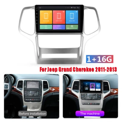 For 2011-13 Jeep Grand Cherokee 9" Android 10.1 Head Unit Stereo GPS Player Wifi - Image 1 of 4