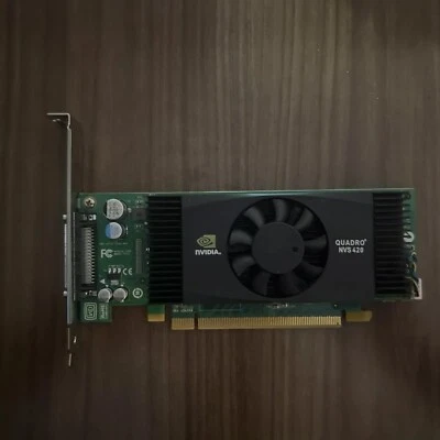 Dell NVIDIA Quadro NVS 420 (K722J) 512MB GDDR3 SDRAM PCI Graphic Card - Image 1 of 4