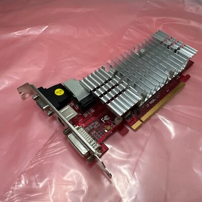 Powercolor AX3450 256MD2-HV2 HD3450 Video Graphics Card VGA DVI HDMI PCI-E 256MB - Image 1 of 4