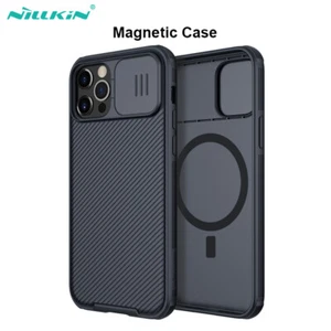 Nillkin Magnetic Case For iPhone 15 13 14 Pro Max Slide Cover Camera Protection - Picture 1 of 26