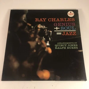 Ray Charles LP Genius + Soul= Jazz LP Impulse Gatefold Mono A-2 - Imagen 1 de 6