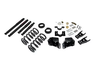 Belltech 99-06 Silverado Ext Cab 2/4 Drop w/ND2 Shocks Lowering Kit 670ND - Picture 1 of 1