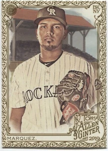 GERMAN MARQUEZ 2019 Allen & Ginter GOLD BORDER Hot Box - COLORADO ROCKIES - #294 - Picture 1 of 1