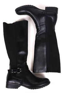 Bota de montar Life Stride X-Anita para mujer 8 M negra imitación cuero - Imagen 1 de 11
