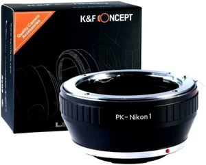 Adapter PENTAX K lenses to NIKON 1 Series cameras, new - Imagen 1 de 1
