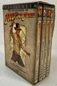 The Adventures Of Indiana Jones The Complete DVD Movie Collection - Picture 1 of 8