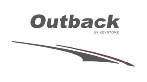 Autocaravana Outback by Keystone RV REMOLQUE CALCOMANÍA CALCOMANÍA EMBLEMA SWOOSH CONJUNTO CONJUNTO KIT - Imagen 1 de 1