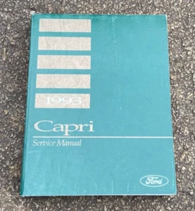 Original 1993 Ford Capri Service Workshop Technical Repair Manual - Picture 1 of 4