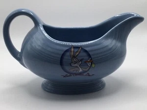 Warner Brothers Fiestaware Blue Bugs Bunny Gravy Boat Vintage - Picture 1 of 4