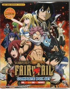 DVD Anime Fairy Tail Complete TV Series Vol.1-328End+2Movies English Dubbed - Picture 1 of 3