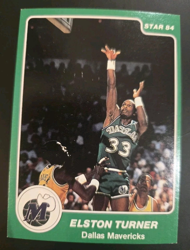 1984 Star Arena l Elston Turner #9 l Dallas Mavericks - Image 1 of 2