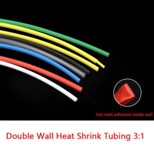 Dia 1.6mm~65mm Heatshrink Tube 3:1 Heat Shrink Tubing Wire Waterproof Glue Lined - Picture 1 of 24