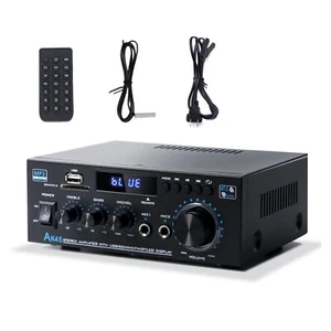 AK45 Audio-Leistungsverstärker Bluetooth5.0 2-Kanal HiFi-Stereo für Heimkino - Bild 1 von 11