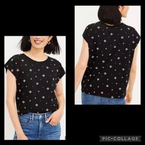 LOFT WOMEN GEO WEDGE TEE SMALL - Imagen 1 de 12
