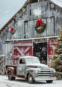 5D Winter Christmas Diamond Painting Kits for Adults BeginnersChristmas Winte... - Picture 1 of 7