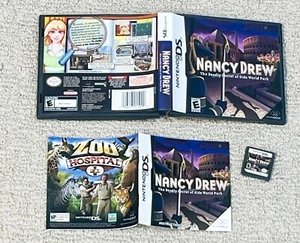 Nancy Drew The Mystery of the Clue Bender Society - Nintendo DS CIB - Authentic - Picture 1 of 1