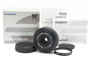 [Unused in Box] OLYMPUS ZUIKO DIGITAL 25mm F2.8 Standard Pancake Lens From JAPAN - Picture 1 of 24