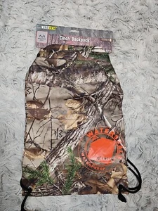 WaterSeals Cinch Backpack, Camouflage, One Size - Picture 1 of 4