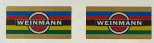 Weinmann rim decals - Picture 1 of 1