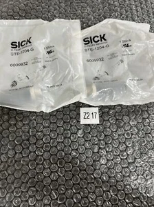 (2) NEW SICK STE-1204-G (6009932) CONNECTORS FAST SHIPPING+ WARRANTY - Picture 1 of 2