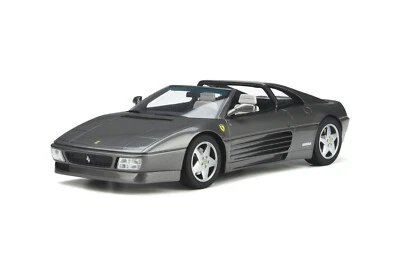 1/18 GT Spirit Ferrari 348 GTS Spider en gris de 1993 GT332 Foto 1 de 4