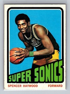 1972-73 Topps Spencer Haywood #10 - Seattle Super Sonics