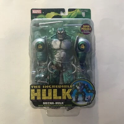 Marvel Legends Incredible Mecha-Hulk 2004 Action Figure VARIANT Gremlin Toy Biz - Image 1 of 4