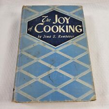 The Joy Of Cooking Cookbook Vintage 1946 Hardcover Recipes Irma S. Rombauer 